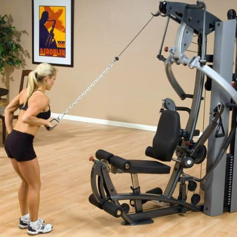 Fusion 600 Bi-Angular Personal Trainer Gym with Functional Trainer Arms and Mid Row Handles