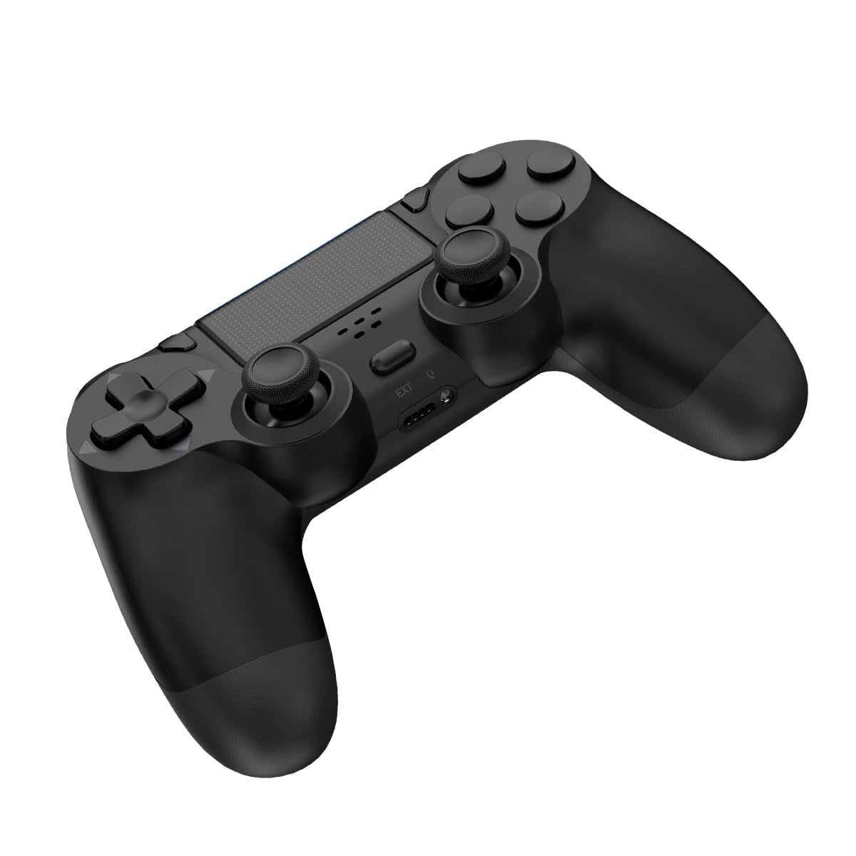 PS4 Controller Wireless, with Vibration Feedback, Motion Sensing, Touchpad, Light Bar, Share, Speaker, 3.5Mm Headphone Jack (Black)