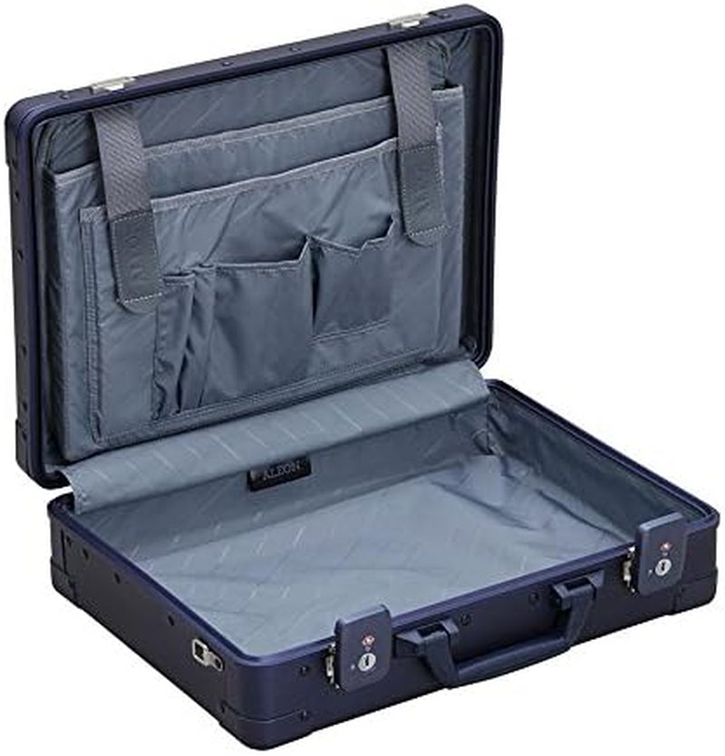 17" Premium Aluminum Briefcase for Professionals: Secure, Durable, and Portable. Ideal for Work & Travel