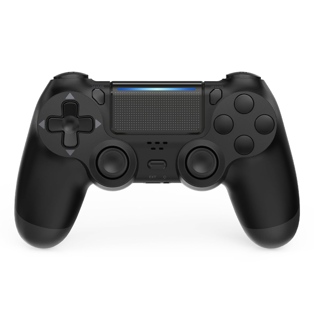 PS4 Controller Wireless, with Vibration Feedback, Motion Sensing, Touchpad, Light Bar, Share, Speaker, 3.5Mm Headphone Jack (Black)