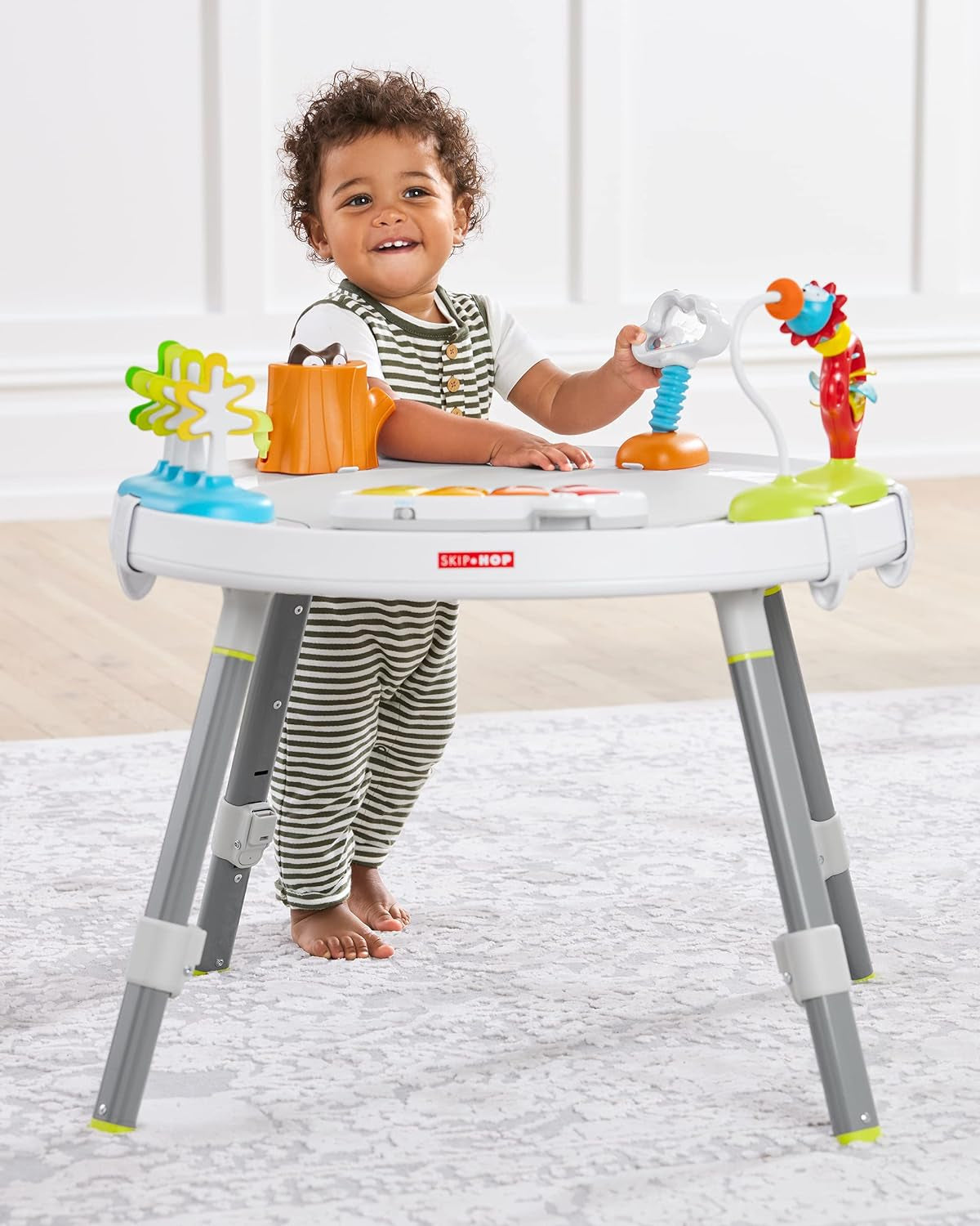 Baby Activity Center: Interactive Play Center with 3-Stage Grow-With-Me Functionality, 4Mo+, Explore & More